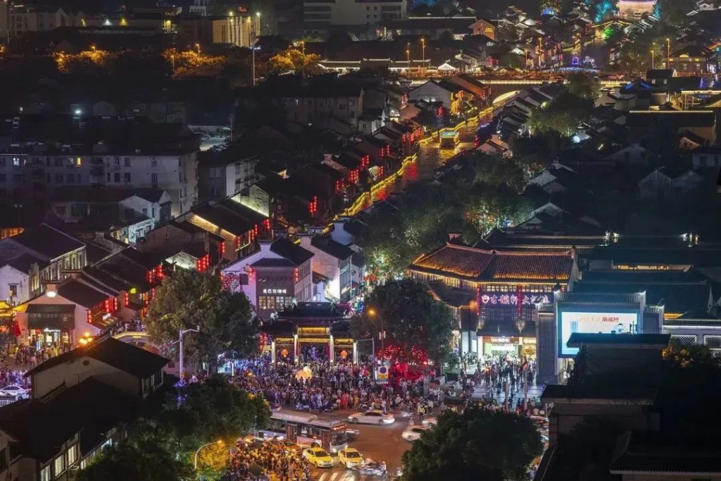 清名橋歷史文化街區(qū)夜景